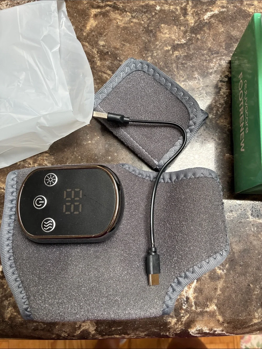 Rejuvacare Advanced FootRenew 3-in-1 Foot Nerve Relief – Gray